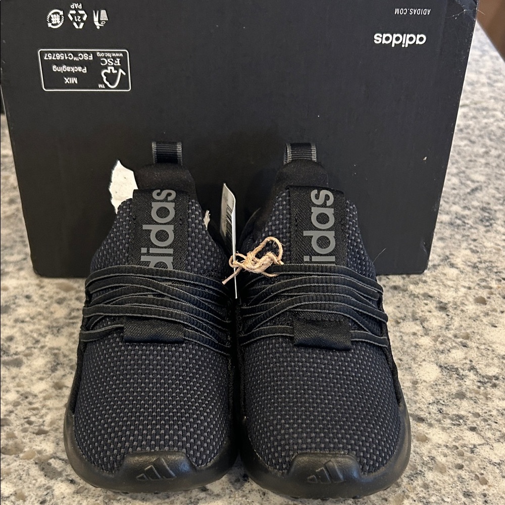 Adidas Triple Black Running Shoes